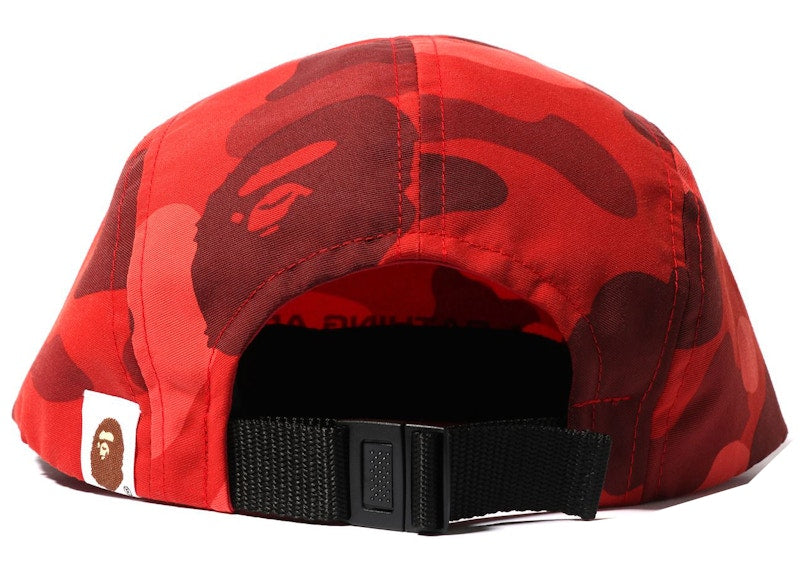BAPE Color Camo Jet Cap (SS22) Red