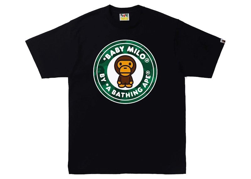BAPE Color Camo Milo Busy Works Tee Black/Green