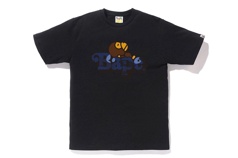 BAPE Color Camo Milo On Bape Tee Black/Blue