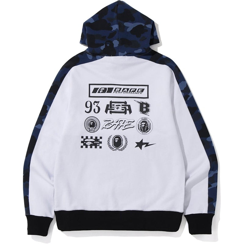 BAPE Color Camo Pullover Hoodie (FW19) Blue
