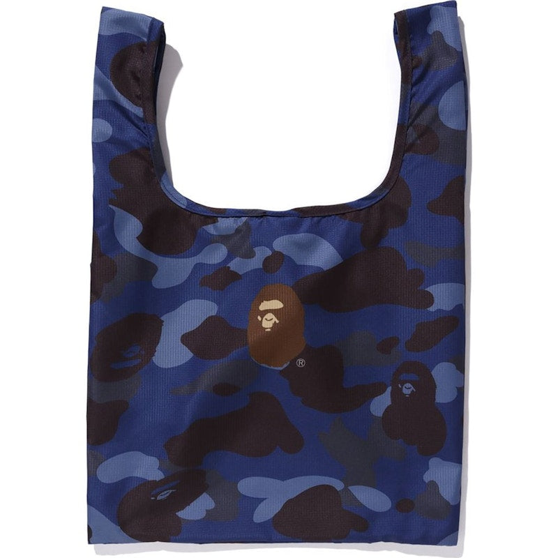 BAPE Color Camo Shopping Bag M Blue