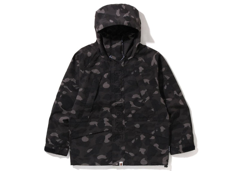 BAPE Color Camo Snowboard Jacket (FW22) Black