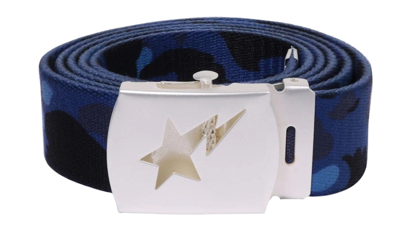 BAPE Color Camo Sta Gi Belt Navy