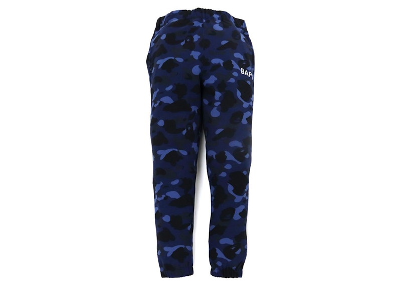 BAPE Color Camo Sweat Pants (FW21) Navy