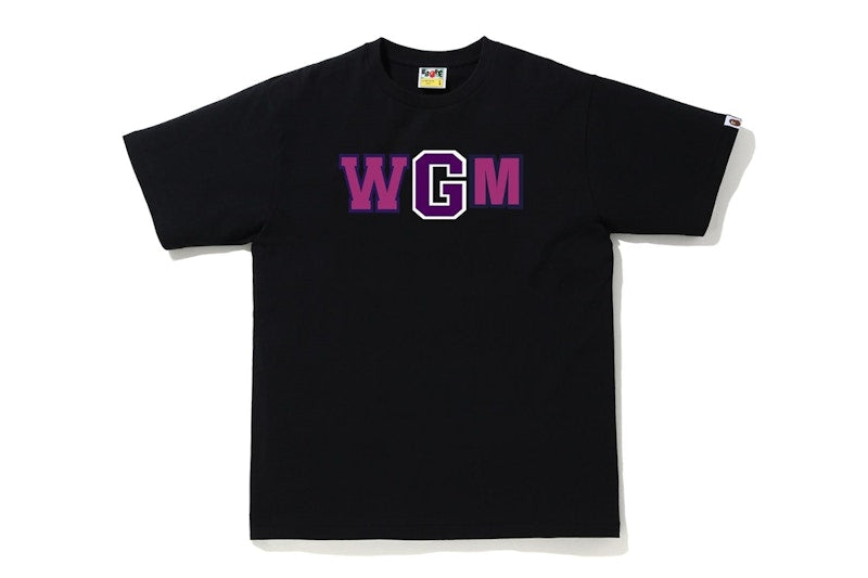 BAPE Color Camo WGM Milo Shark Tee Black/Purple