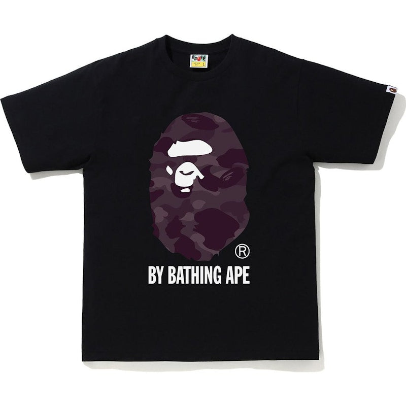 BAPE Color Camo by Bathing Ape Tee Black/Burgundy