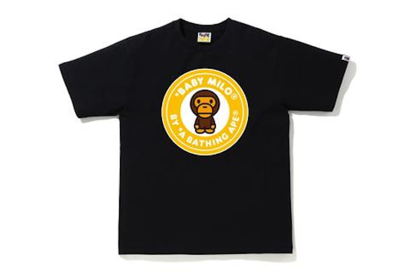 BAPE Colors Busy Works T-shirt Black/Yellow