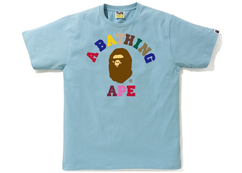 BAPE Colors College Tee Sax