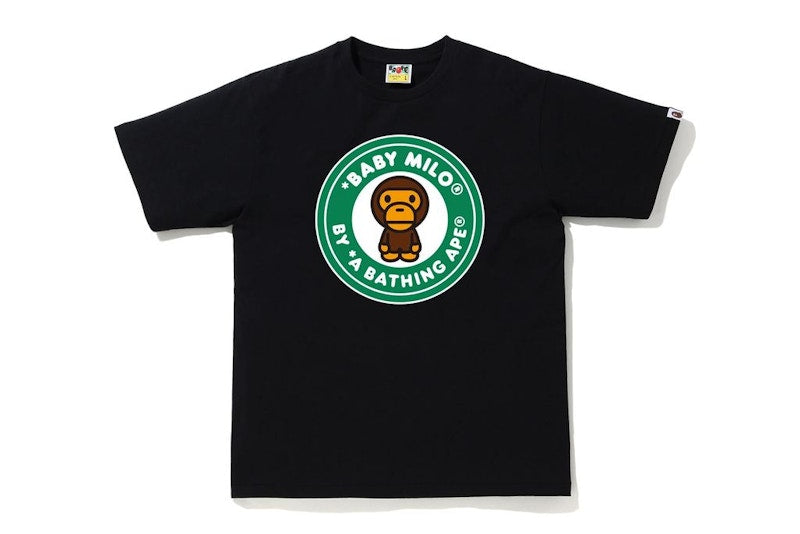 BAPE Colors Milo Busy Work Tee Black/Green
