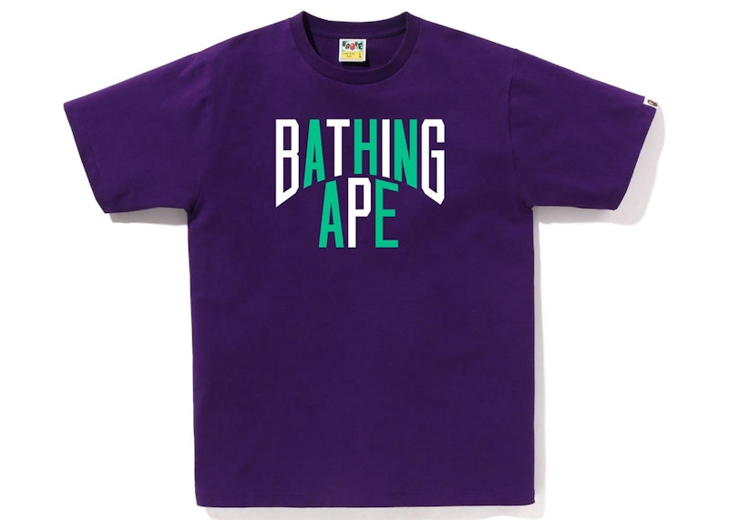 BAPE Colors NYC Logo Tee (SS23) Purple