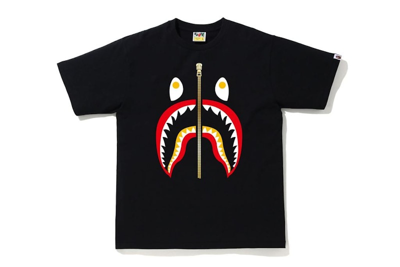 BAPE Colors Shark T-shirt Black/Red