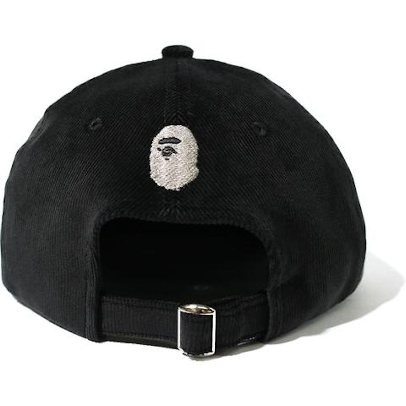 BAPE Corduroy Panel Cap Black