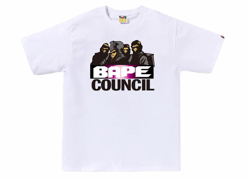BAPE Council Tee White