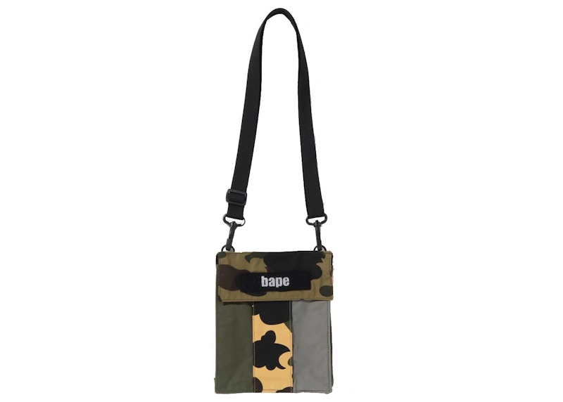 BAPE Crazy Pattern Shoulder Bag Multi