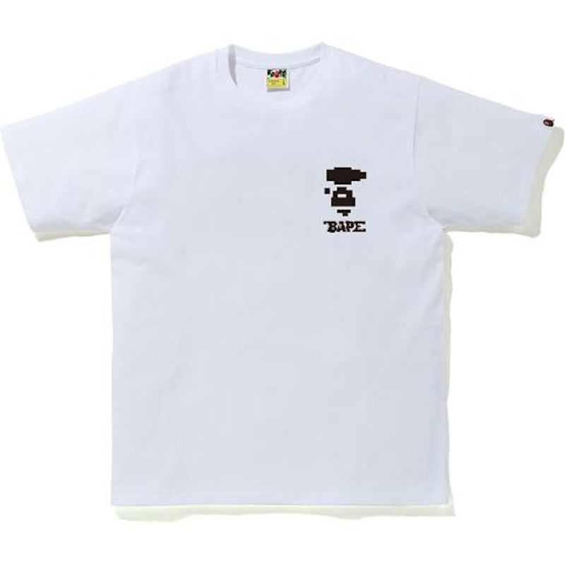 BAPE Digital Camo Tee White/Black