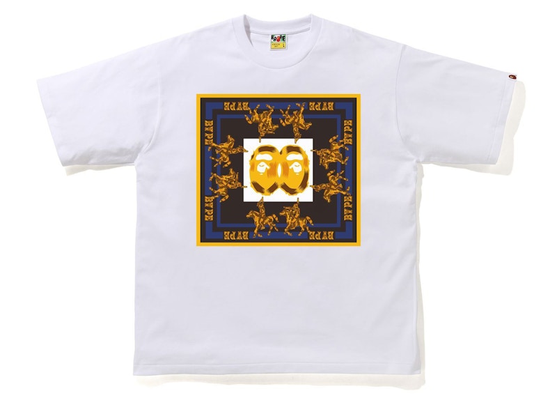 BAPE Double Ape Head Relaxed T-shirt White