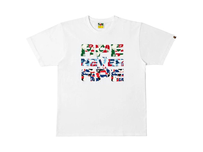 BAPE EU Camo Asnka Tee (FW25) White