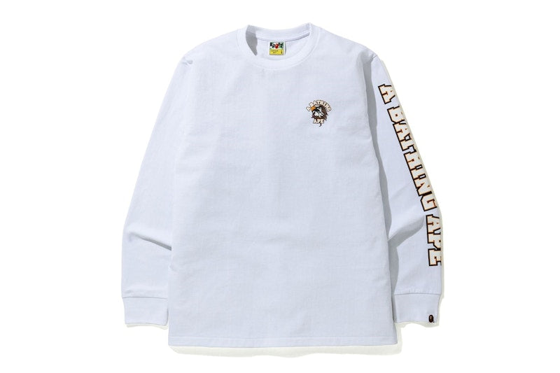 BAPE Eagle LS Tee White