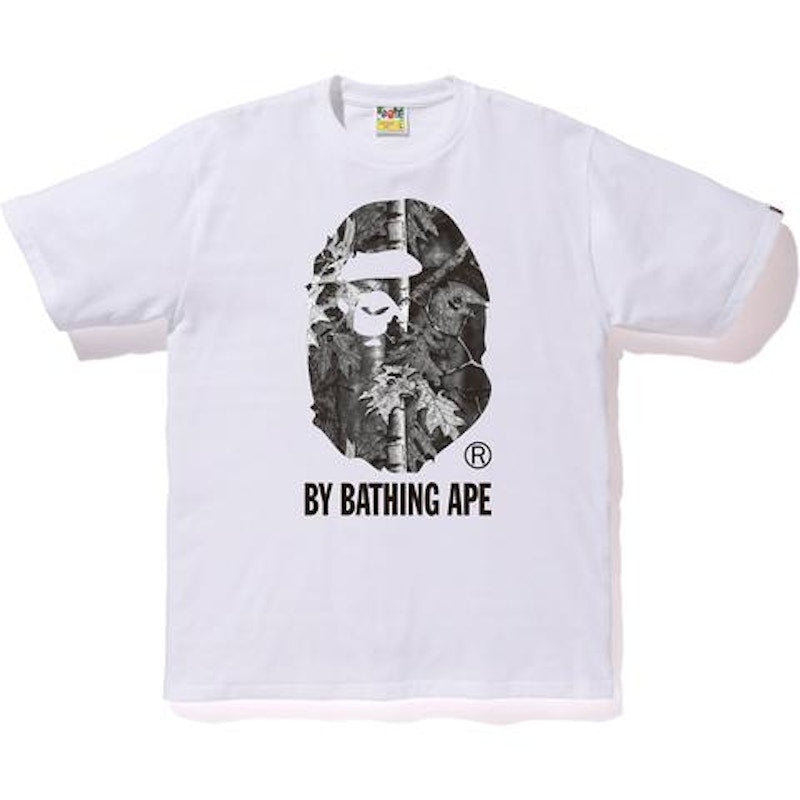 BAPE Forest Camo By Bathing Tee White/Black