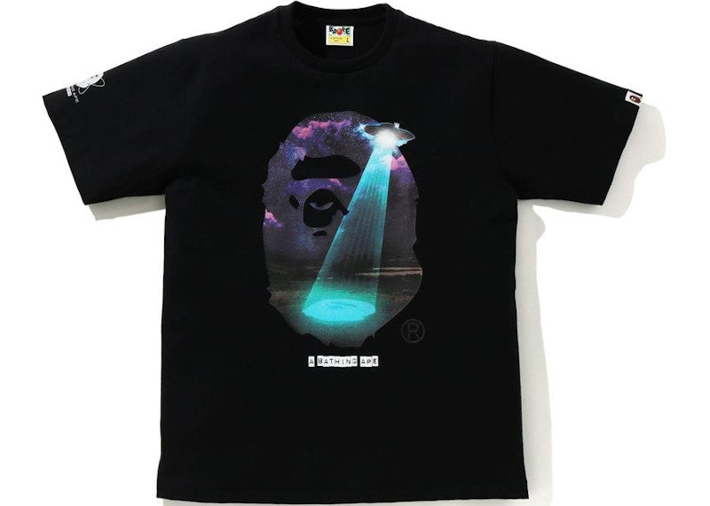 BAPE Galaxy UFO Tee Black