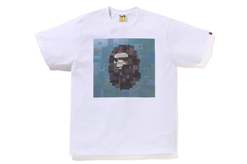 BAPE Gallery x Adam Lister Tee White