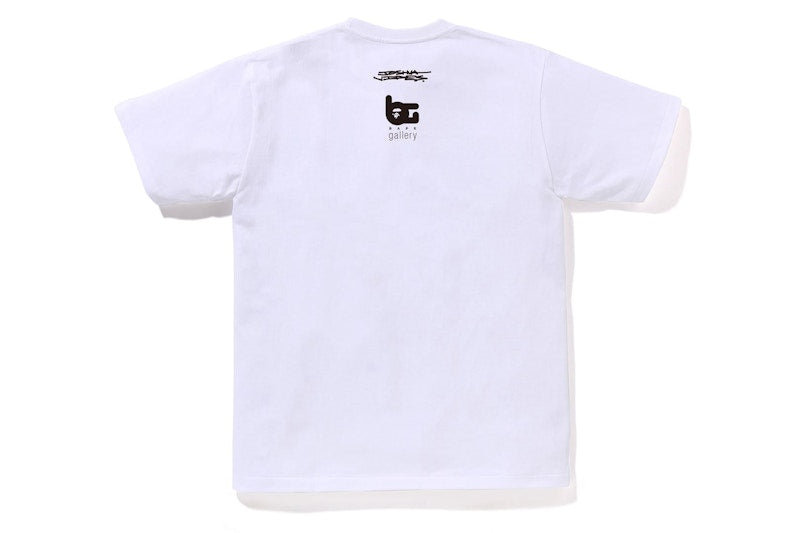 BAPE Gallery x Joshua Vides Tee White