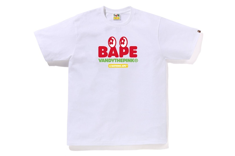BAPE Gallery x Vandy The Pink Baby Milo Tee White
