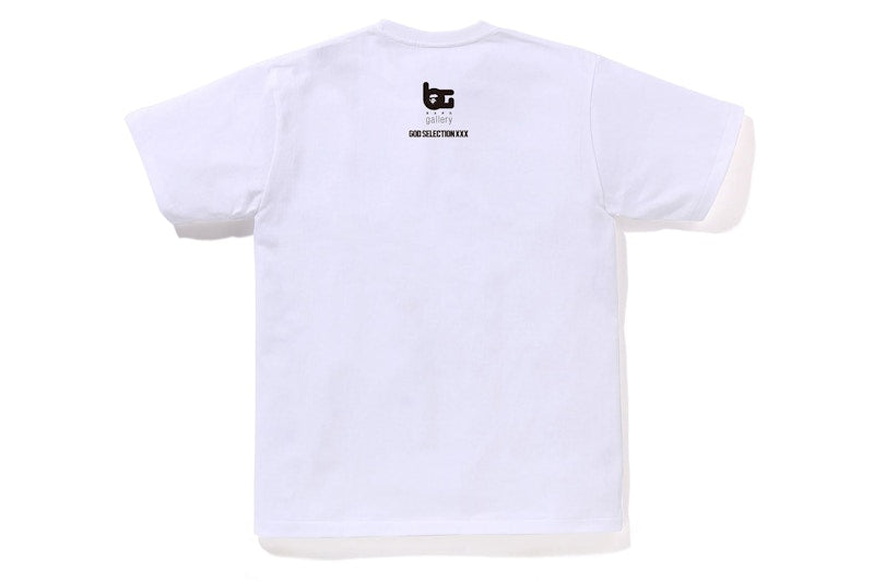 BAPE Gallery x Yasunari Miyazaki Tee White