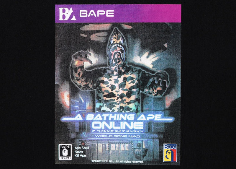 BAPE Game Package Crewneck Black