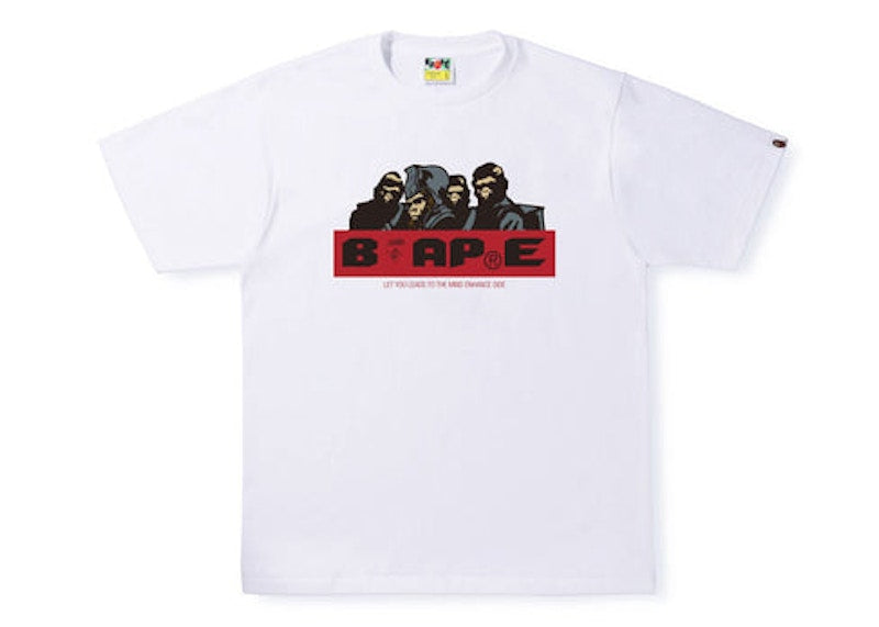 BAPE General #2 Tee White