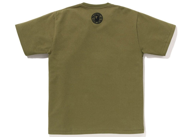 BAPE General Kabuto Tee Olive Drab