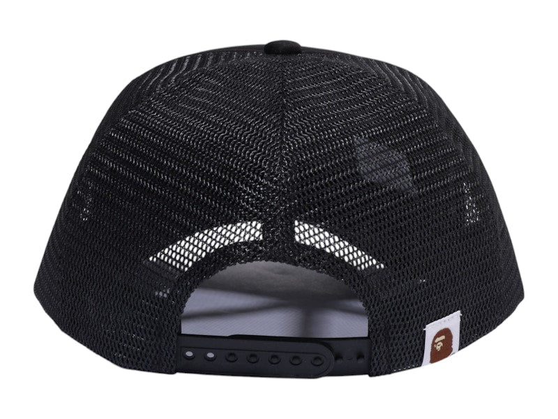 BAPE General Mesh Cap Black