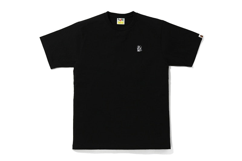 BAPE General One Point Tee Black