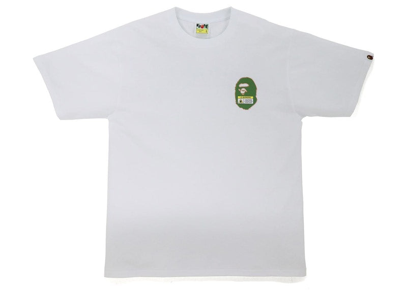 BAPE General Splay Tee White