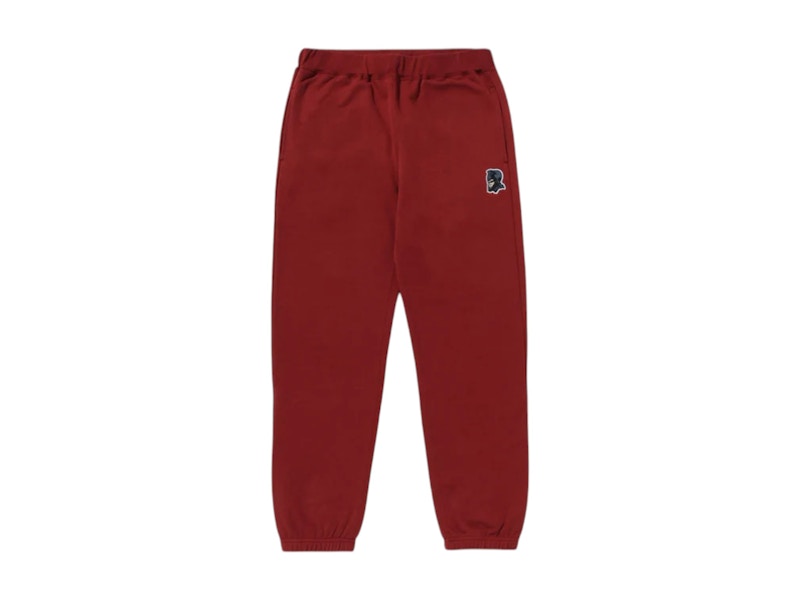 BAPE General Sweatpant Burgundy