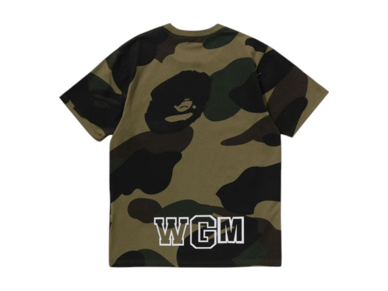 BAPE Giant 1st Camo Shark Tee Green