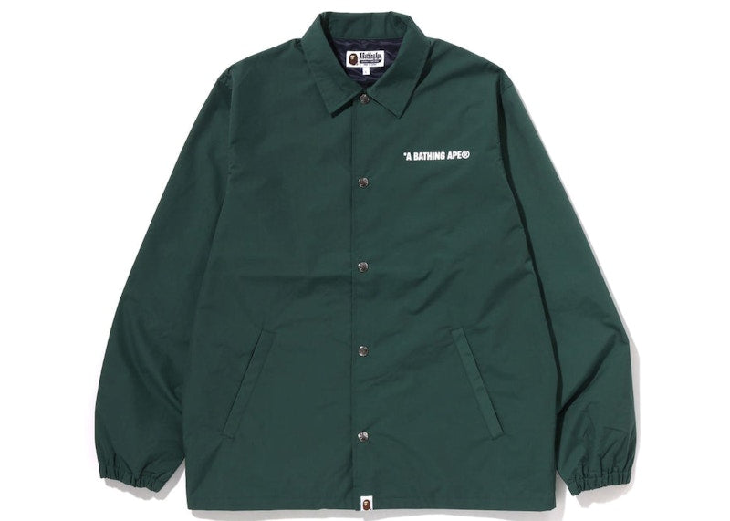 BAPE Giant Ape Head Coach Jacket Green
