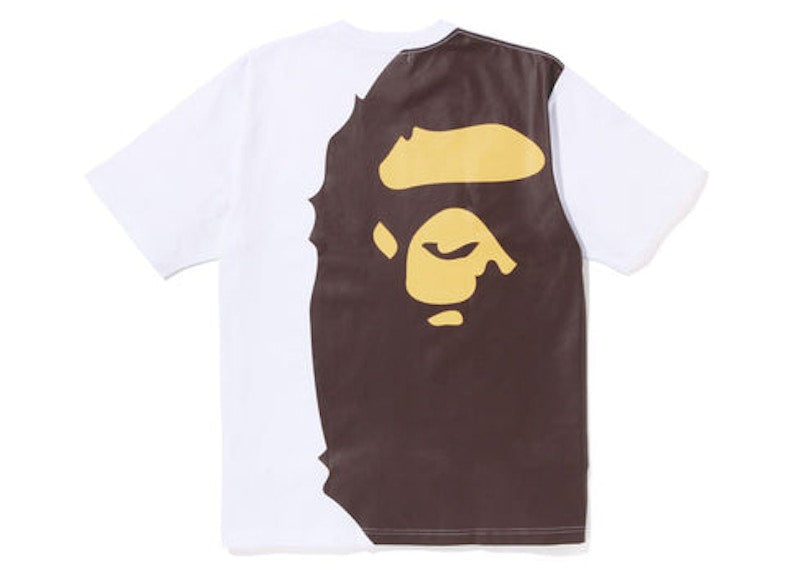 BAPE Giant Ape Head Relaxed Fit Tee White