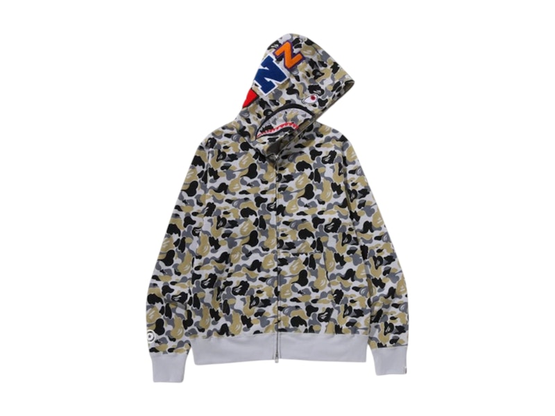 BAPE Ginza Store Exclusive ABC Camo Full Zip Hoodie Multicolor