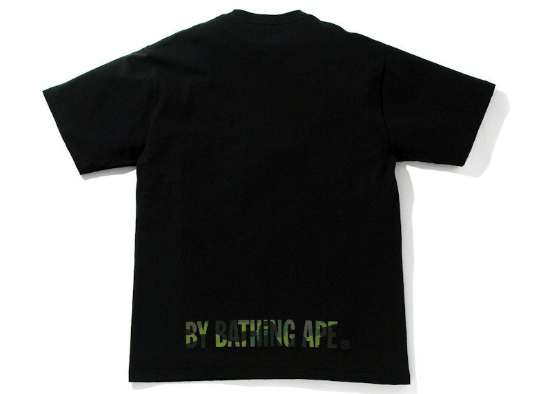BAPE Glass Beads 1st Camo Ape Face Tee Black/Green