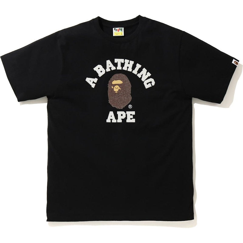 BAPE Glass Beads College Tee (SS20) Black
