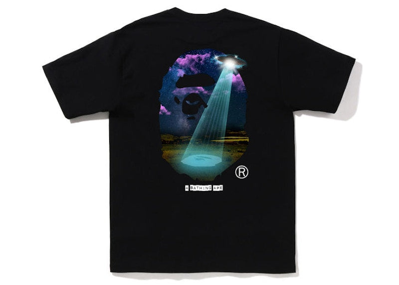 BAPE Glaxy UFO Tee (2022) Black