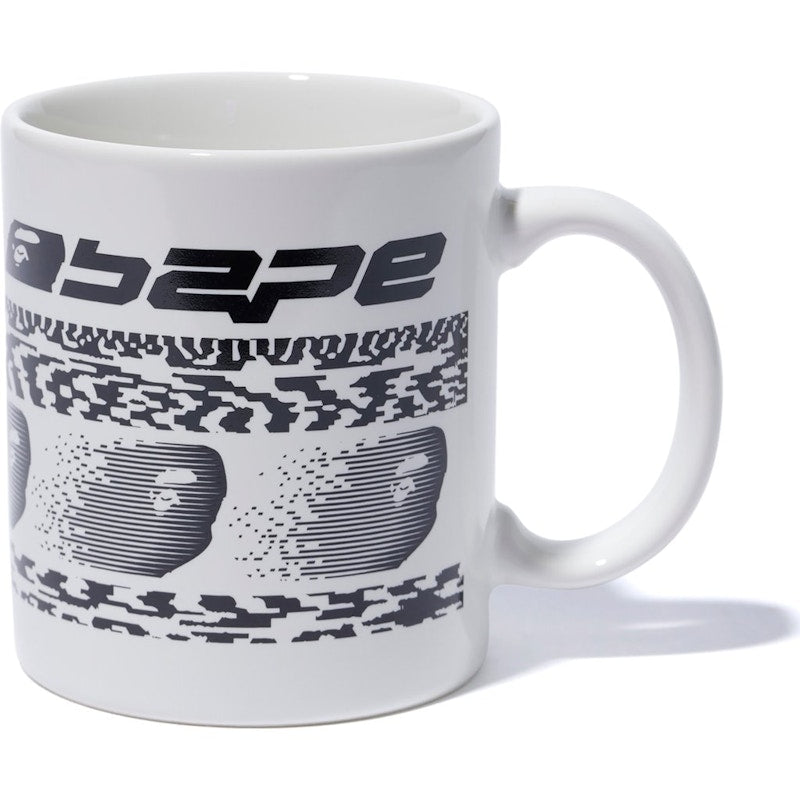 BAPE Glitch Mug White