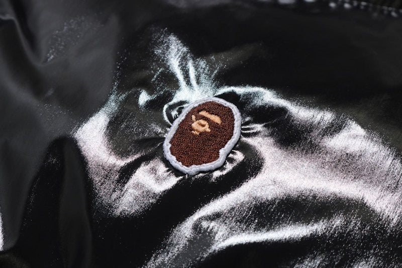 BAPE Glossy Down Jacket Black
