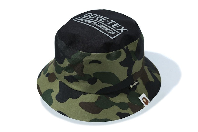 BAPE Gore-Tex 1st Camo Bucket Hat Green