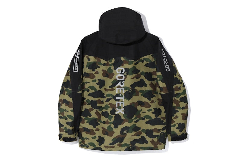 BAPE Gore-Tex 1st Camo Snowboard Jacket (FW19) Green
