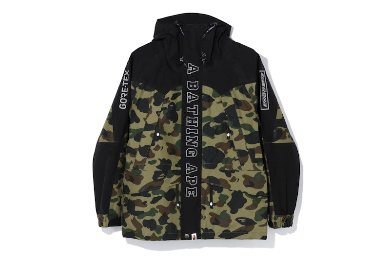 BAPE Gore-Tex 1st Camo Snowboard Jacket (FW19) Green
