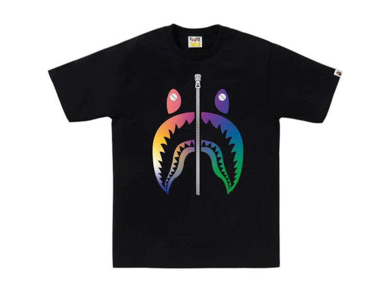 BAPE Gradation Shark BAPEC Tee (JP Online Exclusive) Black