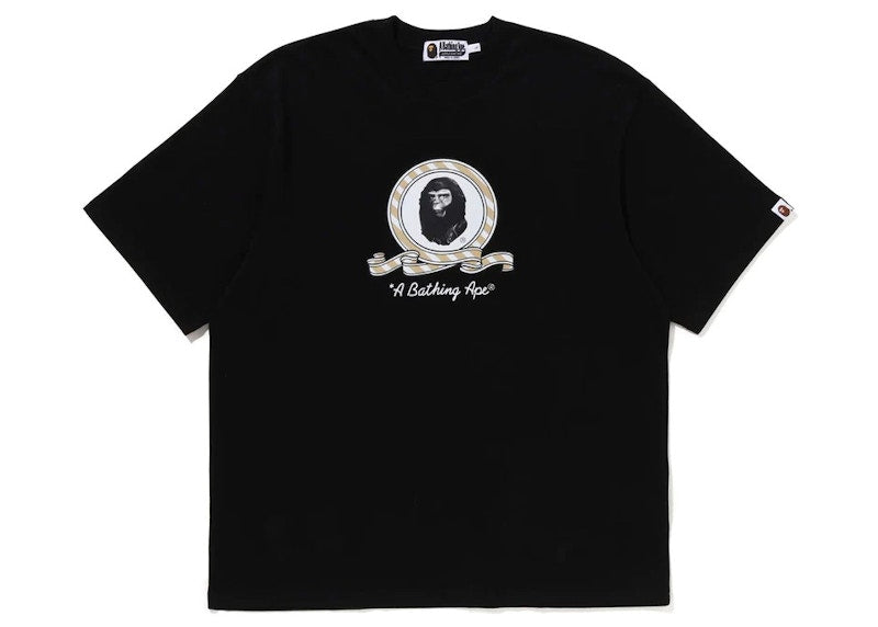 BAPE Graphic Relaxed Fit Tee Black