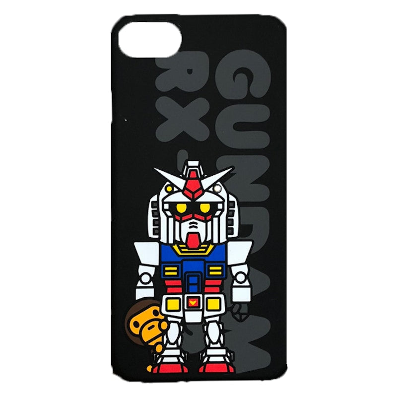 BAPE Gundam Iphone 8 Case Black